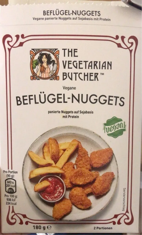 Vegane Beflügel-Nuggets