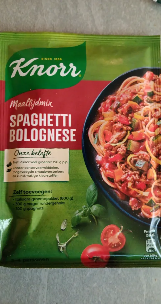 Spaghetti bolognese met gehakt