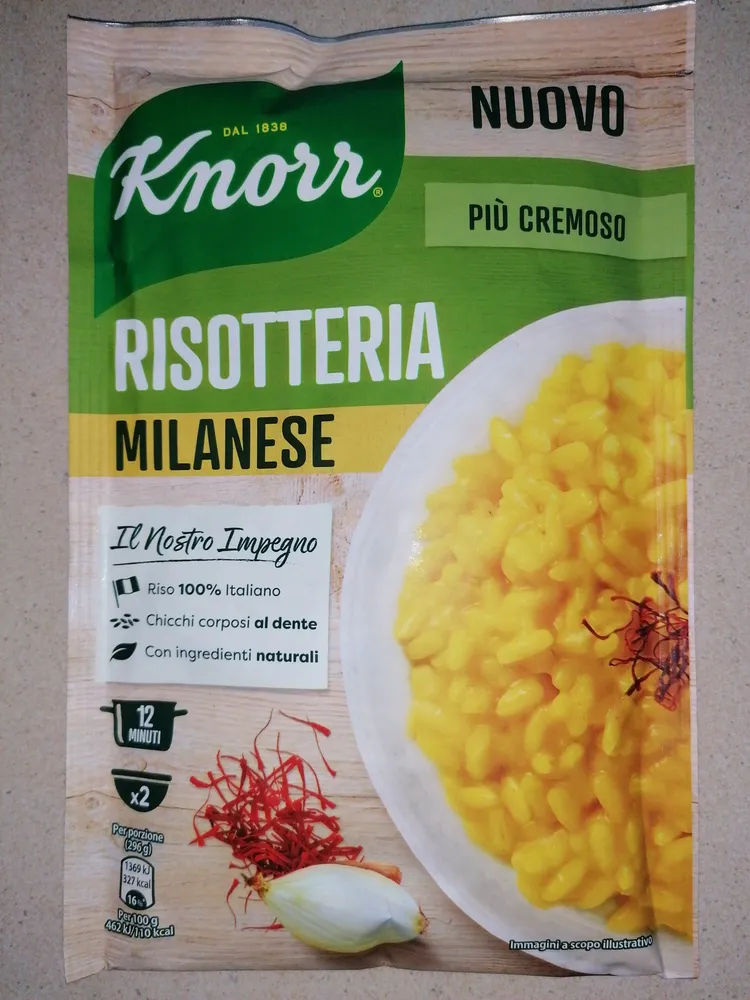 Risotto milanese
