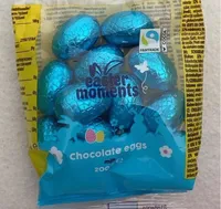 Chocolate eggs milk