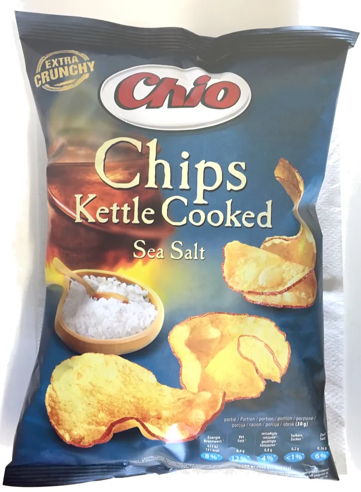 Chips Kettle Cooked Sea Salt