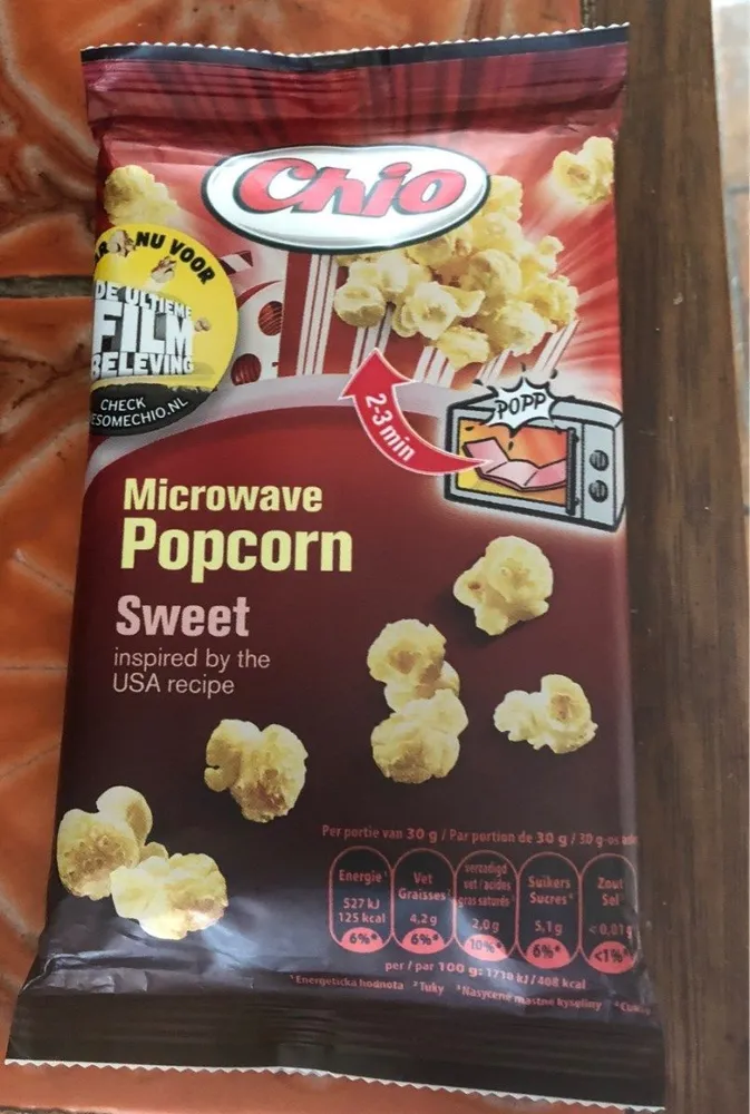 Microwave Sweet popcorn