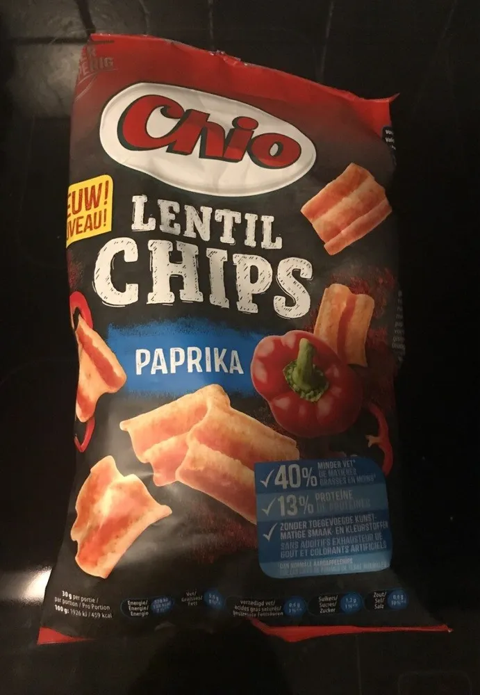 Lentil Chips Paprika