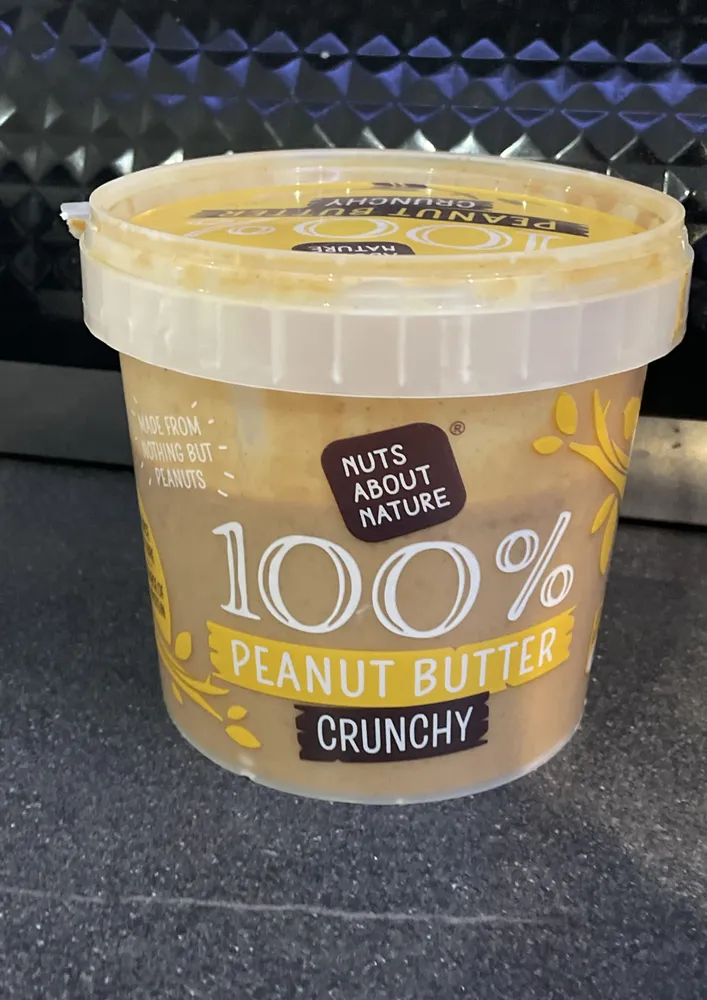 100% peanut butter crunchy