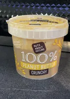 100% peanut butter crunchy