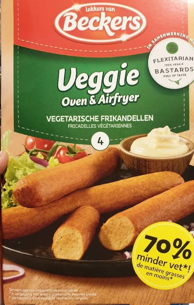 Vegetarische frikandellen