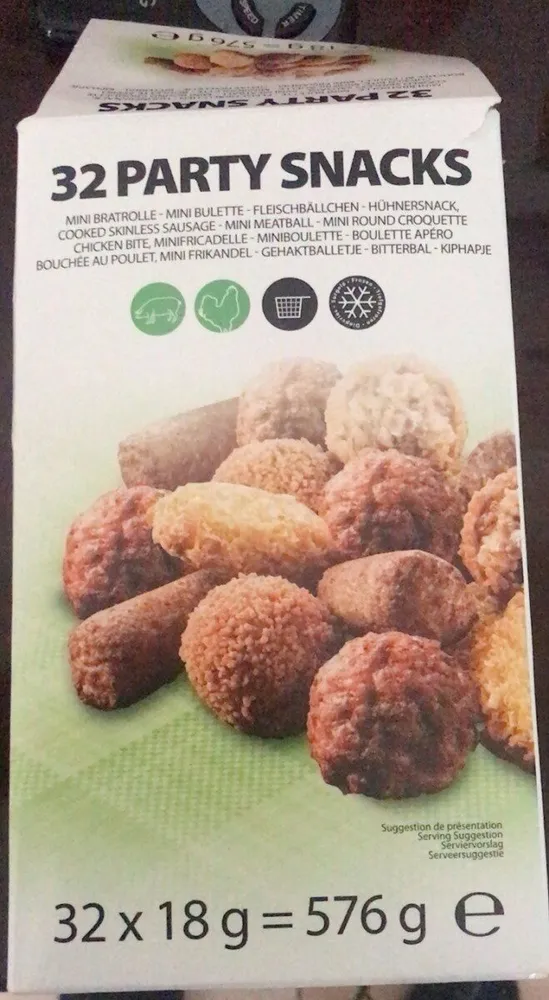 32 Party Snacks