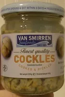 Cockles cooked & pickled