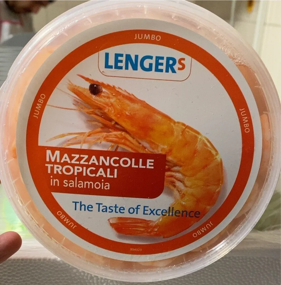 Mazzancolle tropicali in salamoia jumbo