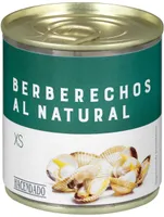 Berberechos al natural