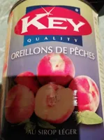 Oreillons de pêche au sirop