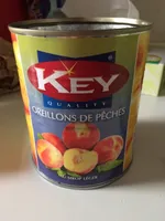Oreillons de pêches au sirop léger