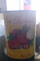 Lychees au sirop