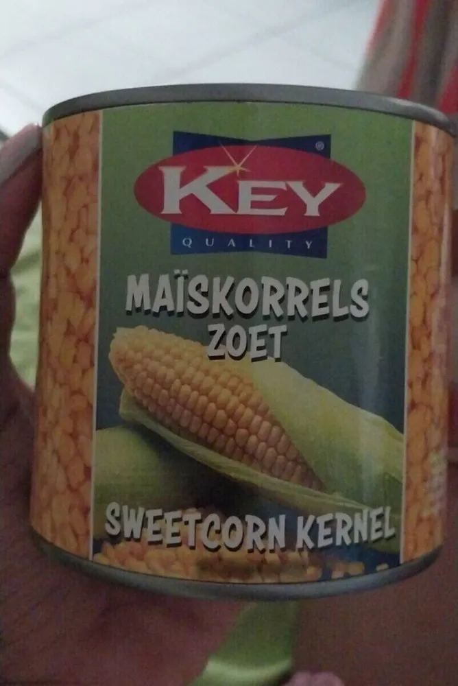 Maïskorrels zoet