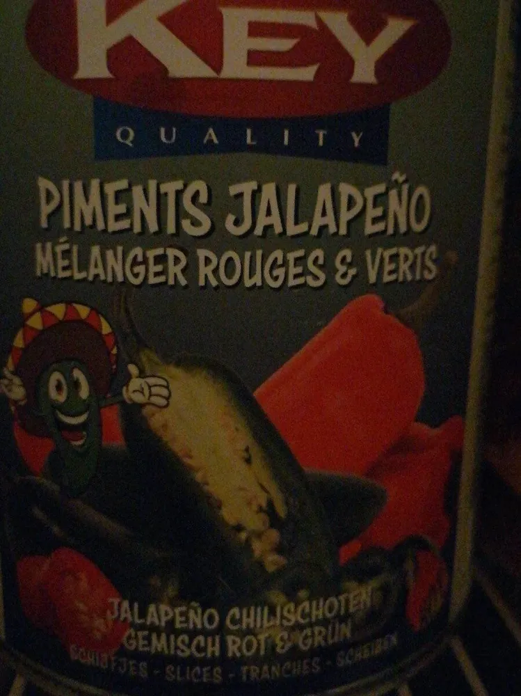 Piments Jalapeño Mélanger Rouges & Verts