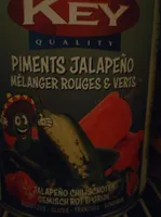 Piments Jalapeño Mélanger Rouges & Verts