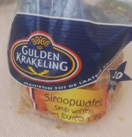 Gaufres fourrées au sirop