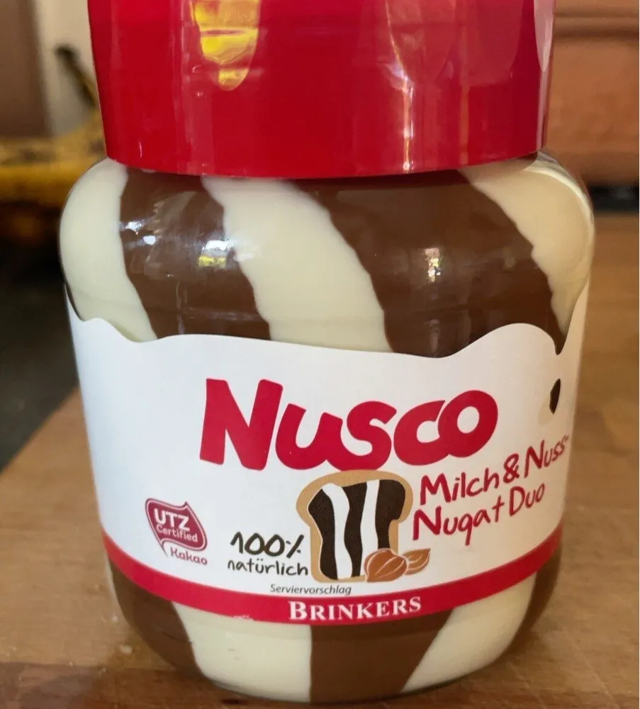 Nusco Milch & Nuss-Nugat Duo