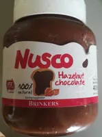 Brinkers,Nusco,100% Natural Spread,Hazelnut Chocolate