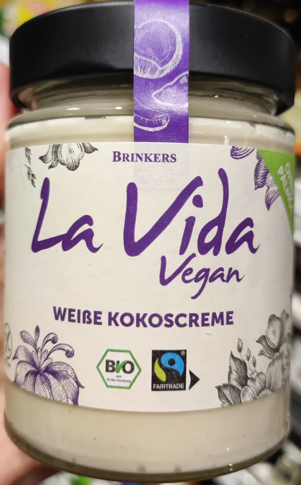 Weisse Kokoscreme