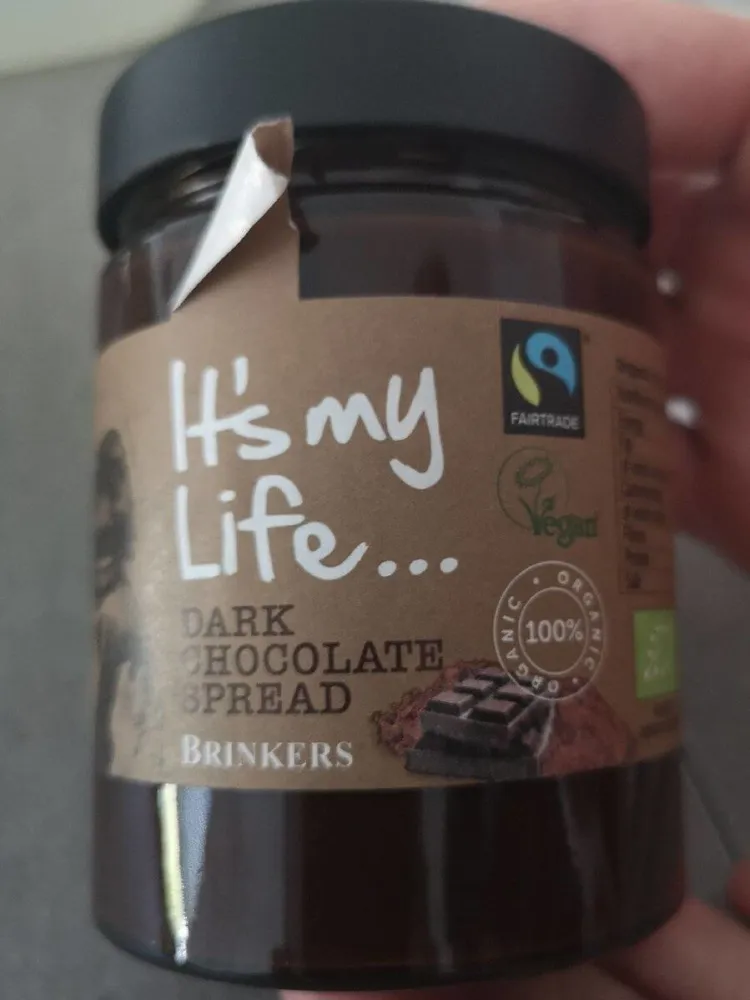 Dark chocolate spread
