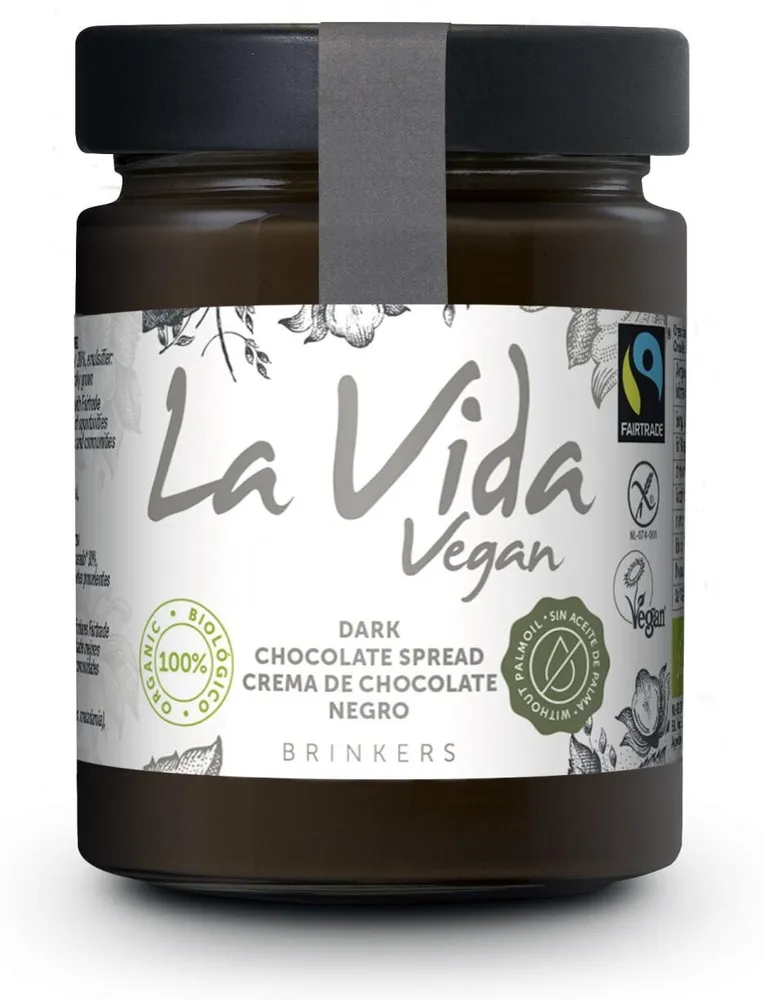 Dark chocolate crema de chocolat negro