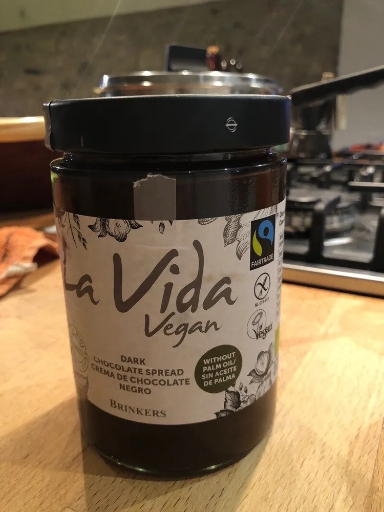 La Vida Vegan Crema de Chocolate Negro