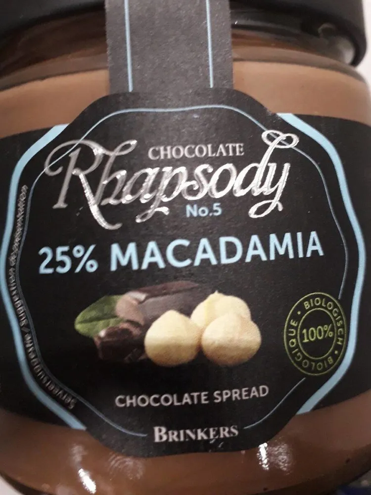 Rhapsody 25% Macadamia Chocolate