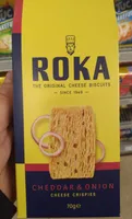 Roka Crispies Cheddar Cheese & Onion