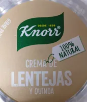Crème de lentilles et quinoa