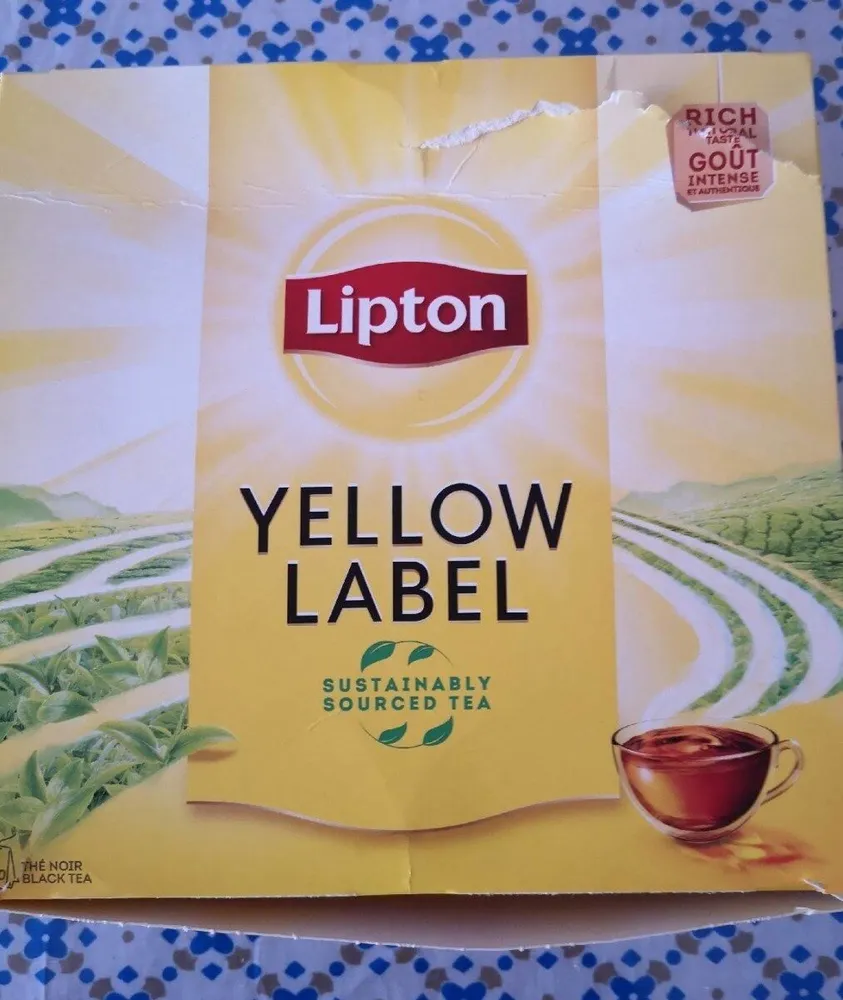 Yellow label