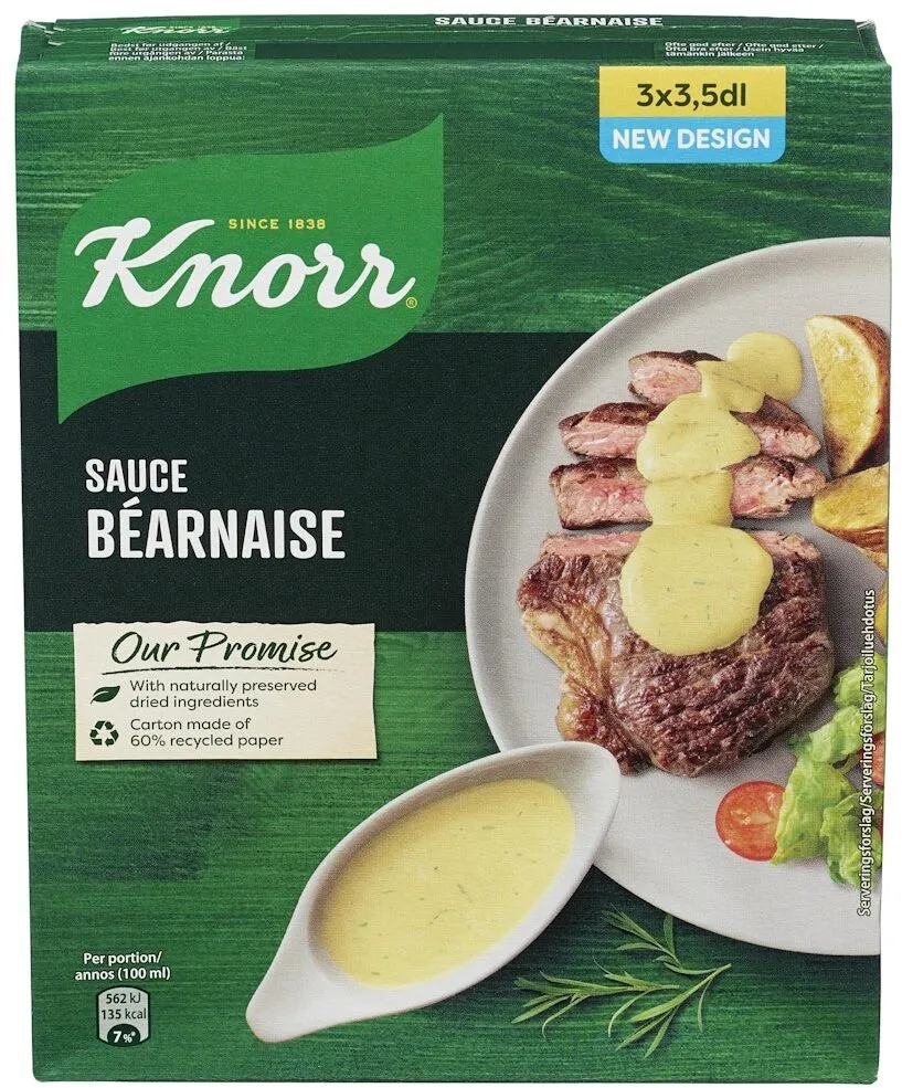 Bearnaisesaus 19 gram 3 stk
