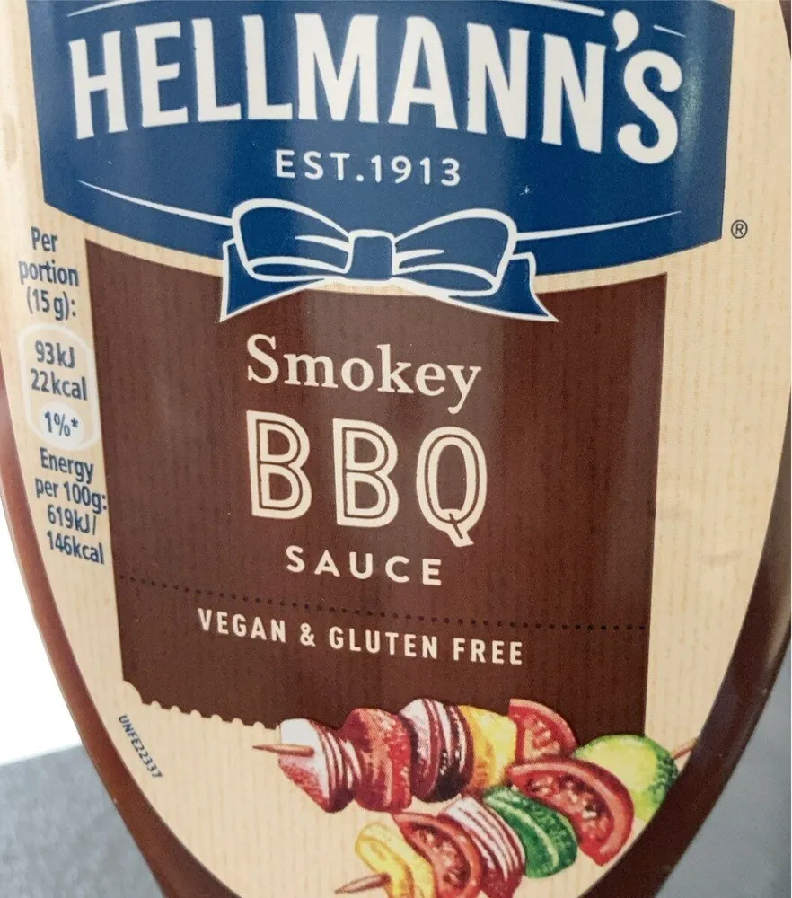 Smokey Bbq sauce, vegan gluten free