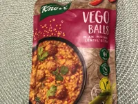 Vego Balls in an Indian Lentil Stew