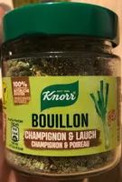 Bouillon champignon et poireau