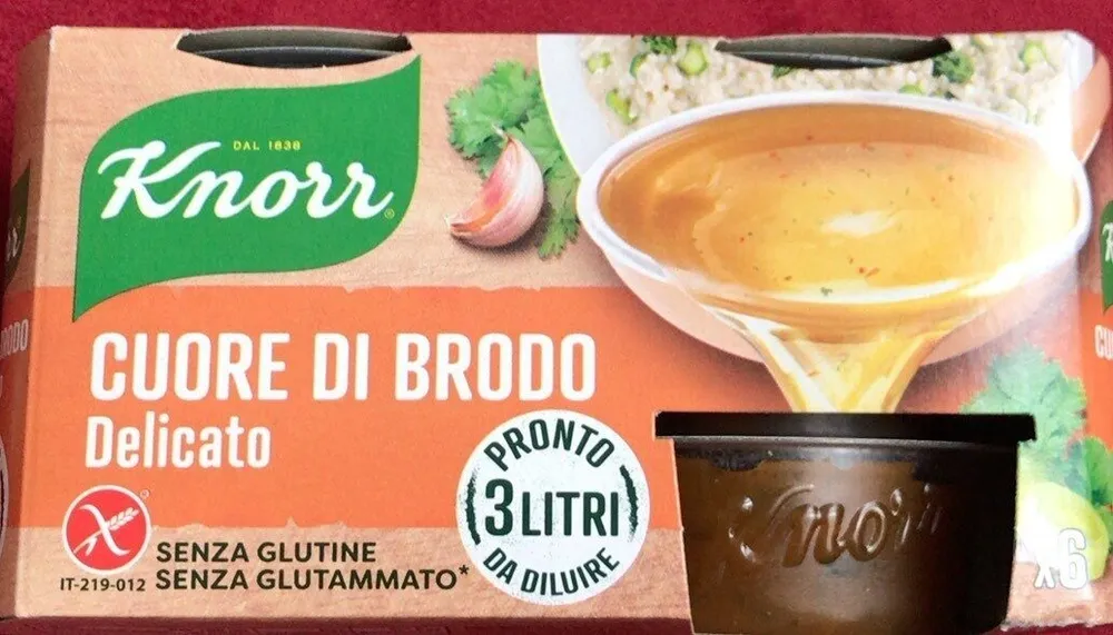 Cuore di brodo delicato