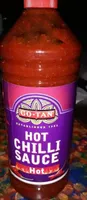 Chilisaus Hot - Fles 1 Liter