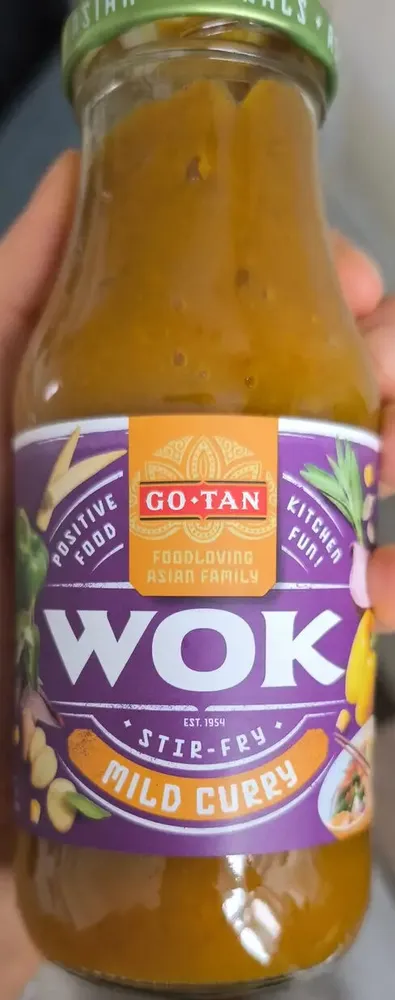 Wok Sauce Curry Douce 240ML