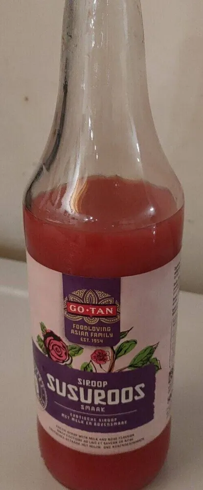 Susuroos sirop au lait et à la rose
