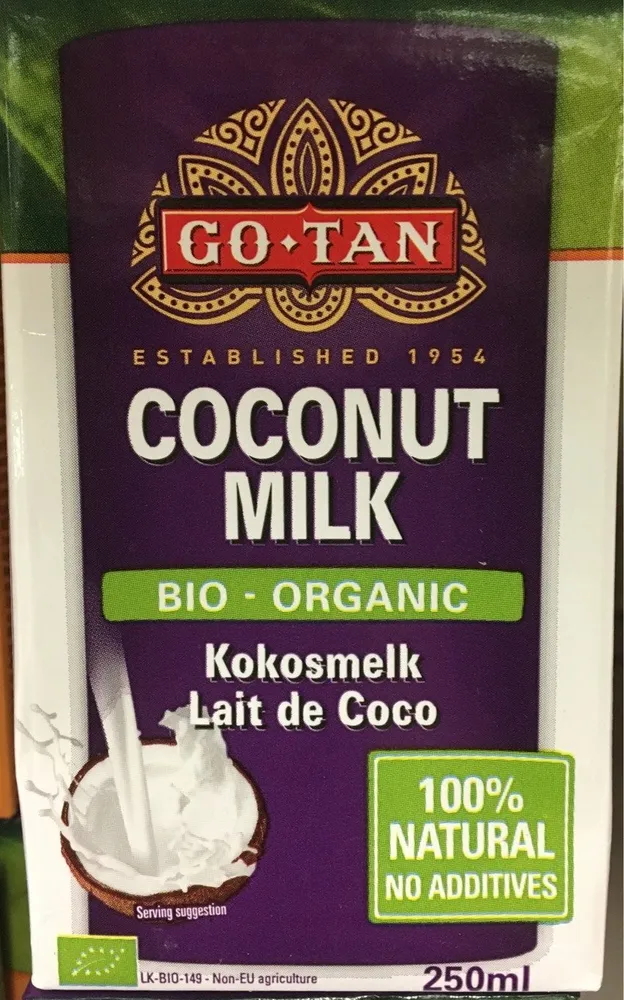 Lait de coco bio