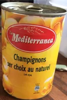Champignon 1er choix au naturel