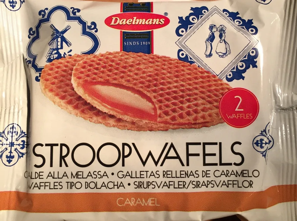 gaufres fourrées caramel