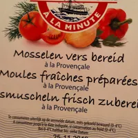 Mosselen vers bereid à la Provençale