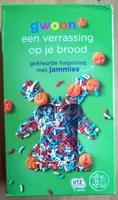 Gekleurde hagelslag met jammies