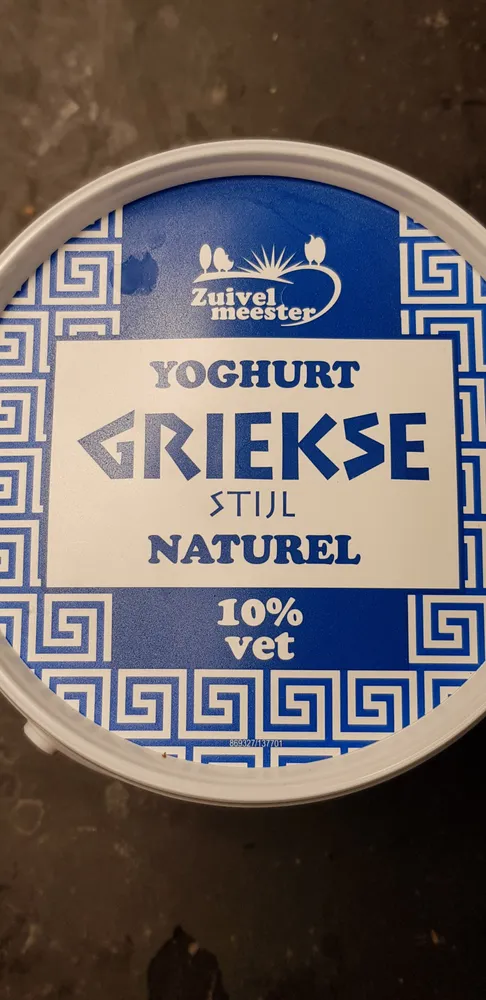 yoghurt griekse stijl naturel 10% vet