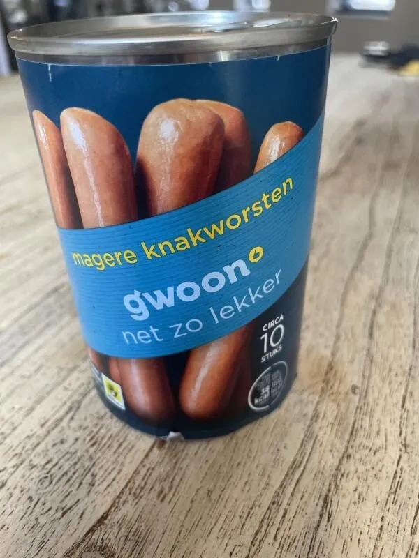Magere knakworsten