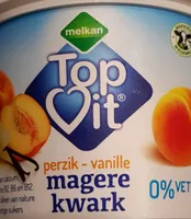 Top vit abricot vanille