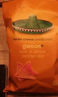 Nacho cheese tortilla chips