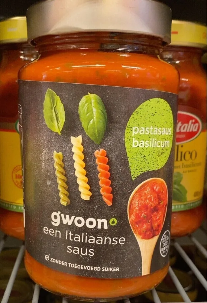 gwoon buon appetito! basilicum zonder toegevoegd s