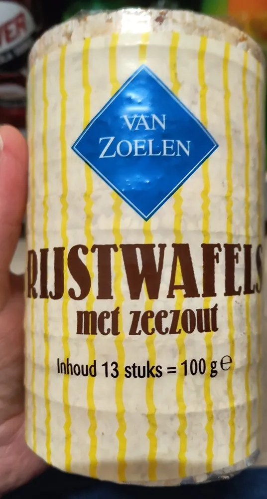 Rijstwafels met zeezout